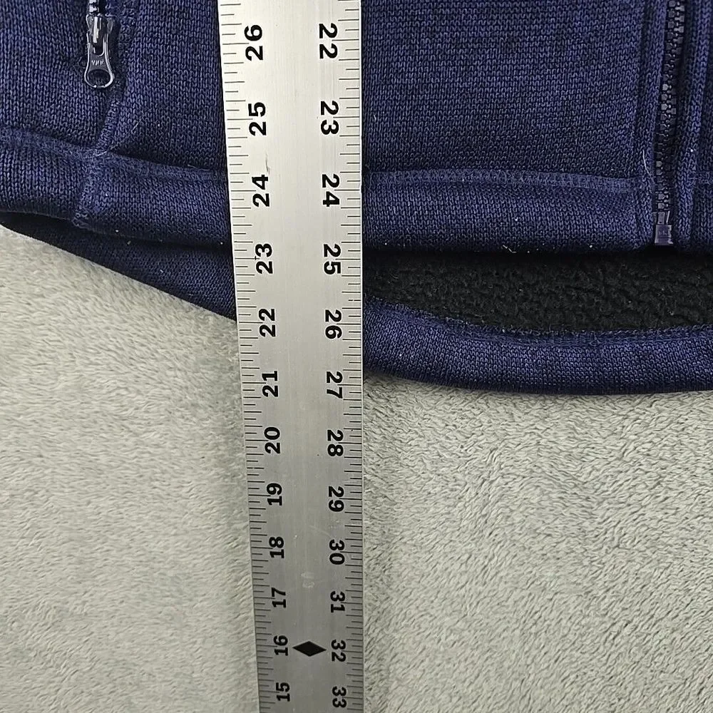 Ascend Vest Women Size Medium Blue Sweater Fleece Quilted Full Zip Outdoors‎